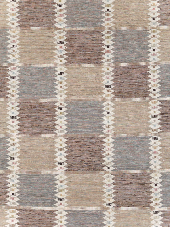 Modern Turkish Flatweave Kilim Oversize Carpet , No.30277 - Staging