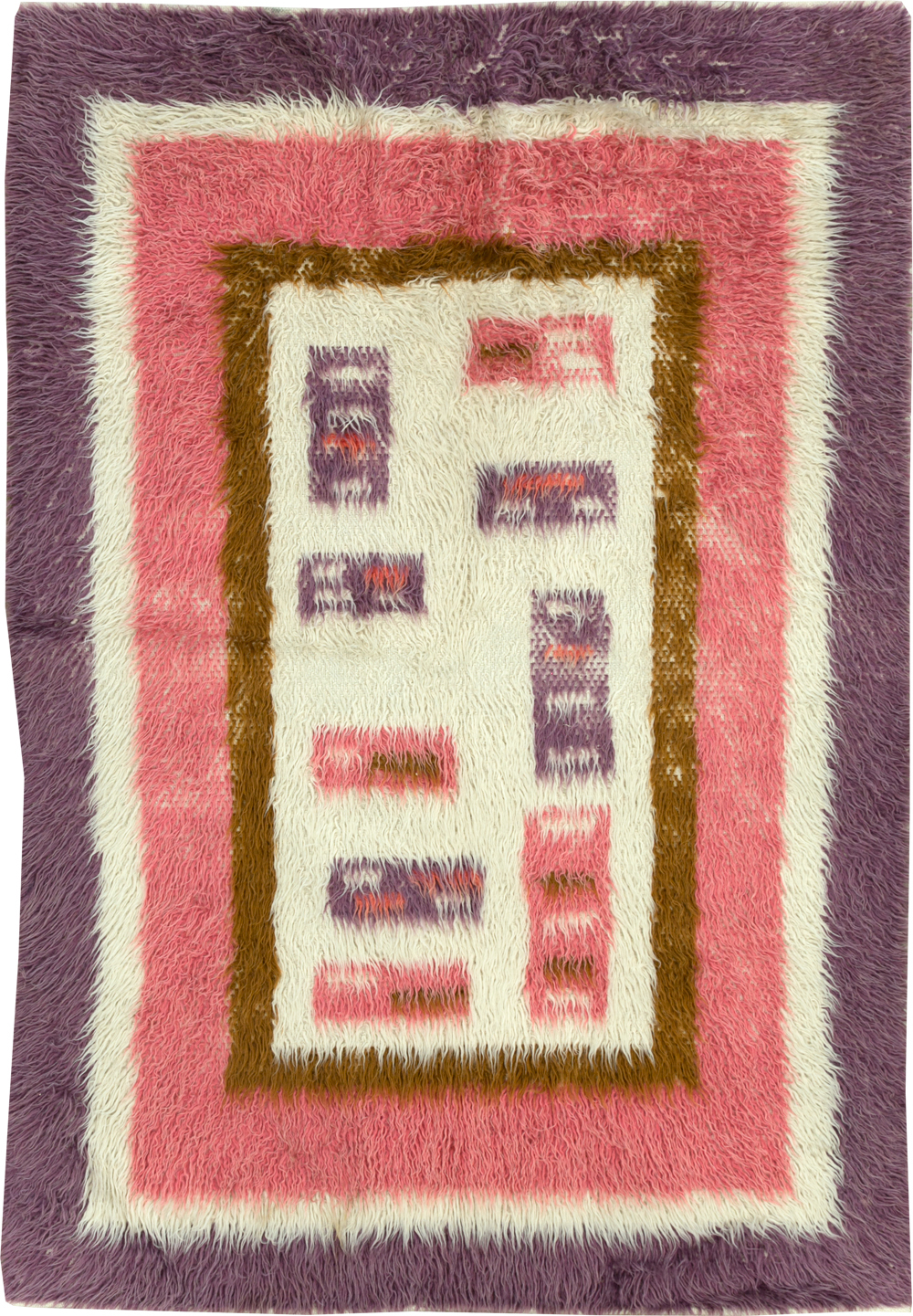 Vintage Mid-Century Tulu Rug, No.30288 - Staging