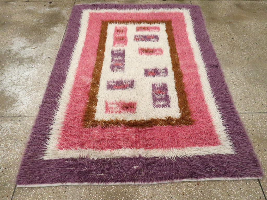 Vintage Mid-Century Tulu Rug, No.30288 - Staging