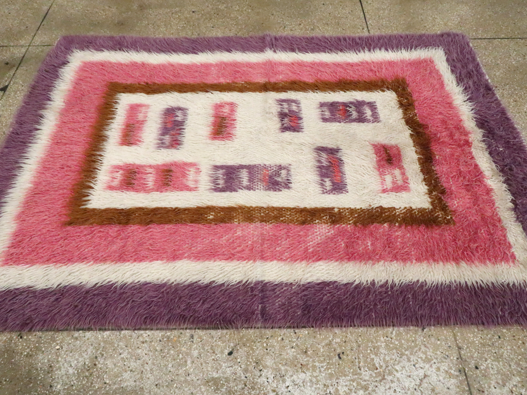 Vintage Mid-Century Tulu Rug, No.30288 - Staging
