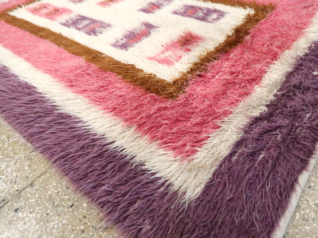 Vintage Mid-Century Tulu Rug, No.30288 - Staging