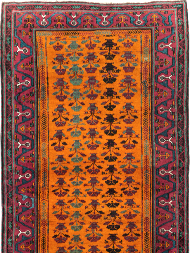Vintage Northwest Persian Runner (Pair: 1 of 2), No.30291 - Staging