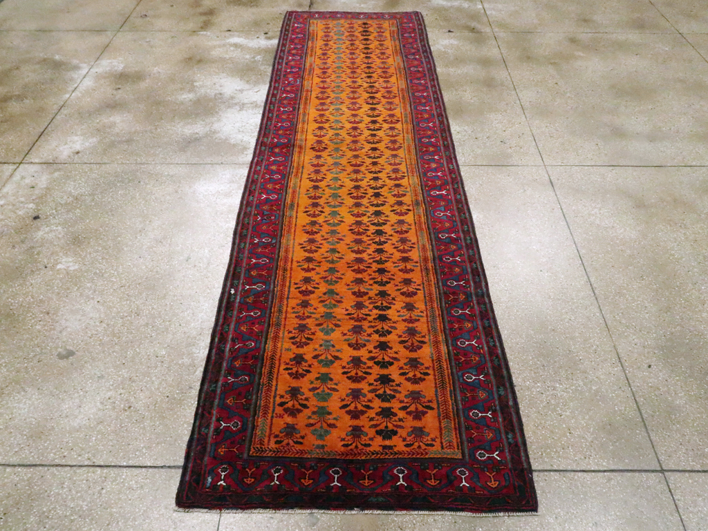 Vintage Northwest Persian Runner (Pair: 1 of 2), No.30291 - Staging