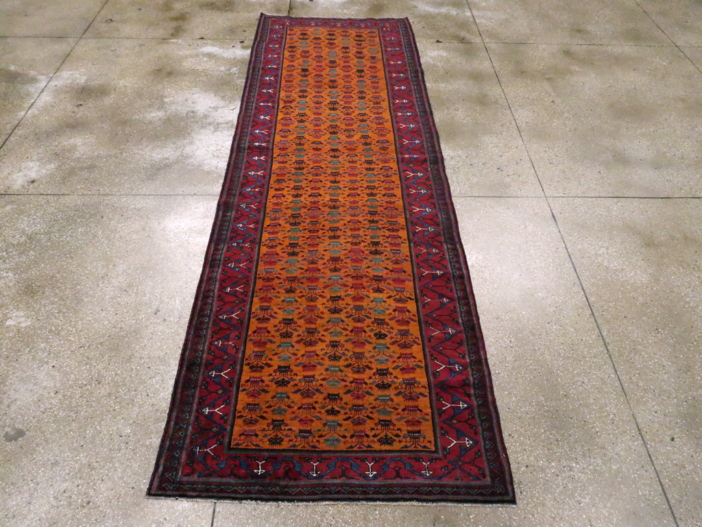 Vintage Northwest Persian Runner (Pair: 2 of 2), No.30292 - Staging