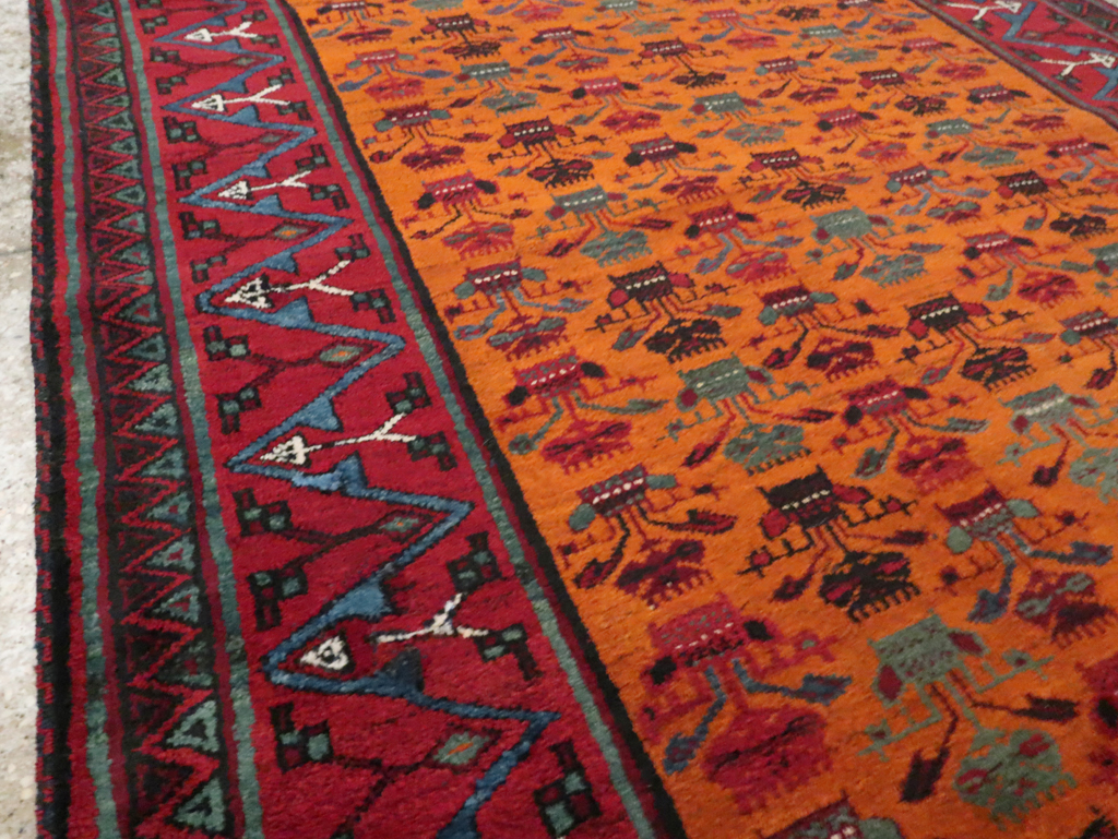 Vintage Northwest Persian Runner (Pair: 2 of 2), No.30292 - Staging