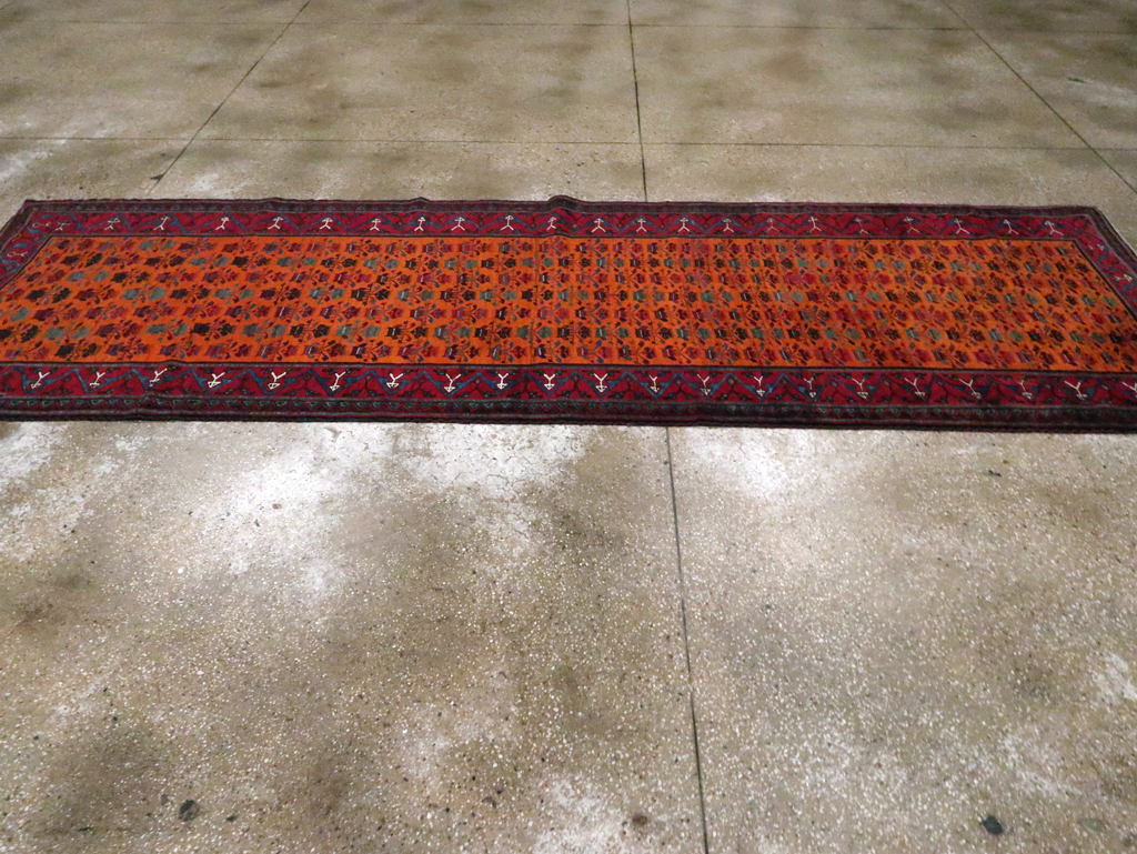 Vintage Northwest Persian Runner (Pair: 2 of 2), No.30292 - Staging