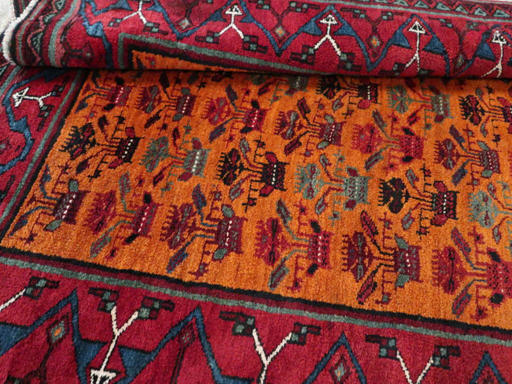 Vintage Northwest Persian Runner (Pair: 2 of 2), No.30292 - Staging