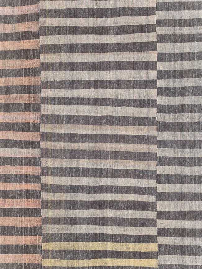 Mid-20th Century Oversize Turkish Flatweave Kilim, No.30296 - Staging