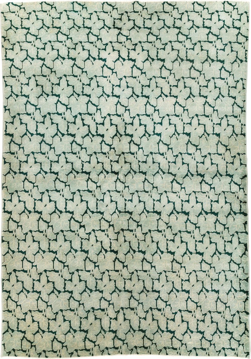 Vintage Art Deco Style Carpet, No.30301 - Staging