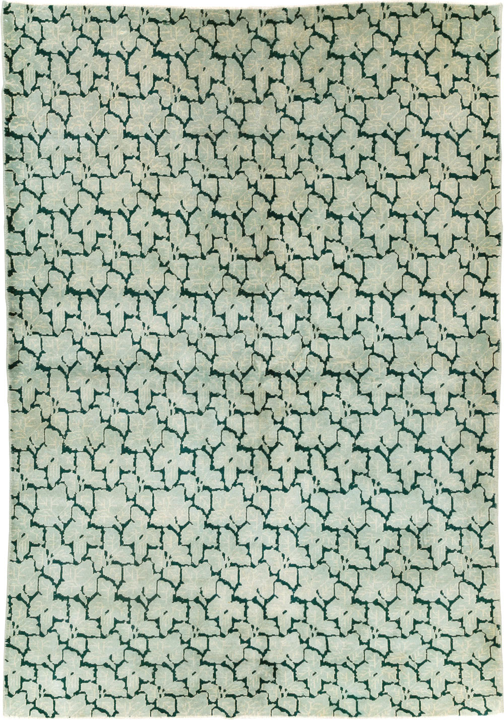 Vintage Art Deco Style Carpet, No.30301 - Staging