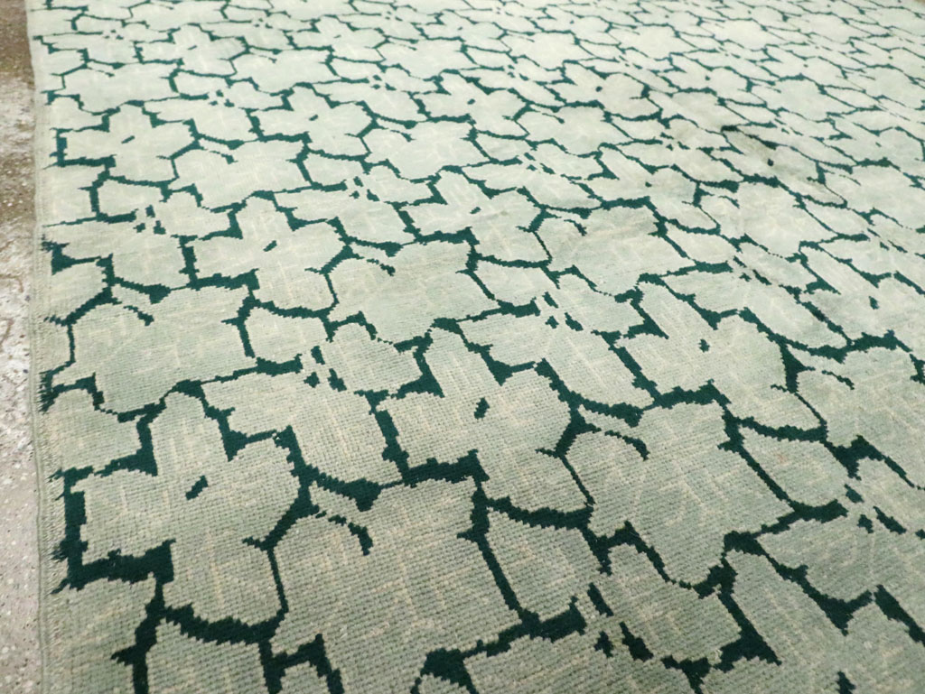 Vintage Art Deco Style Carpet, No.30301 - Staging