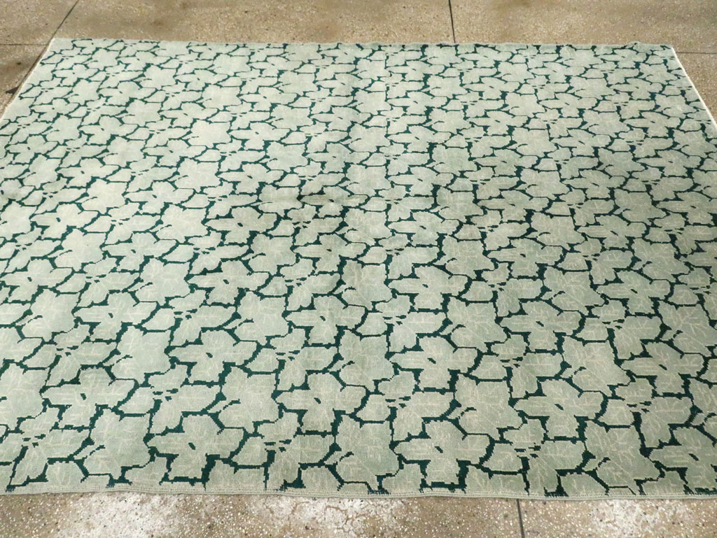 Vintage Art Deco Style Carpet, No.30301 - Staging