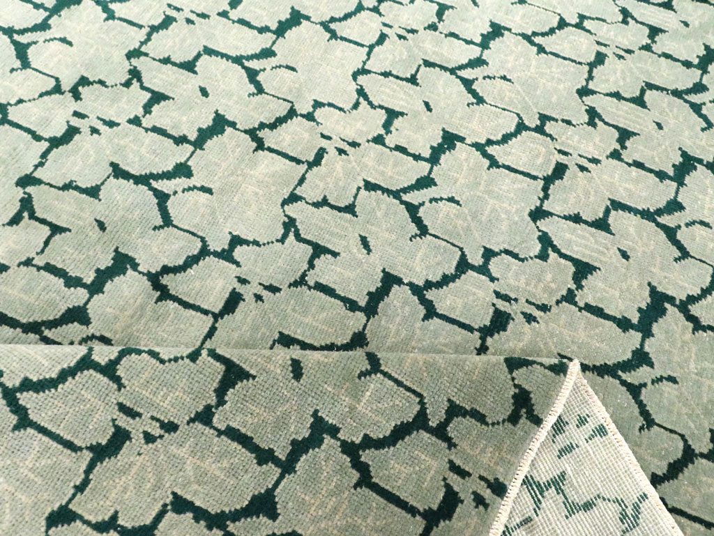 Vintage Art Deco Style Carpet, No.30301 - Staging