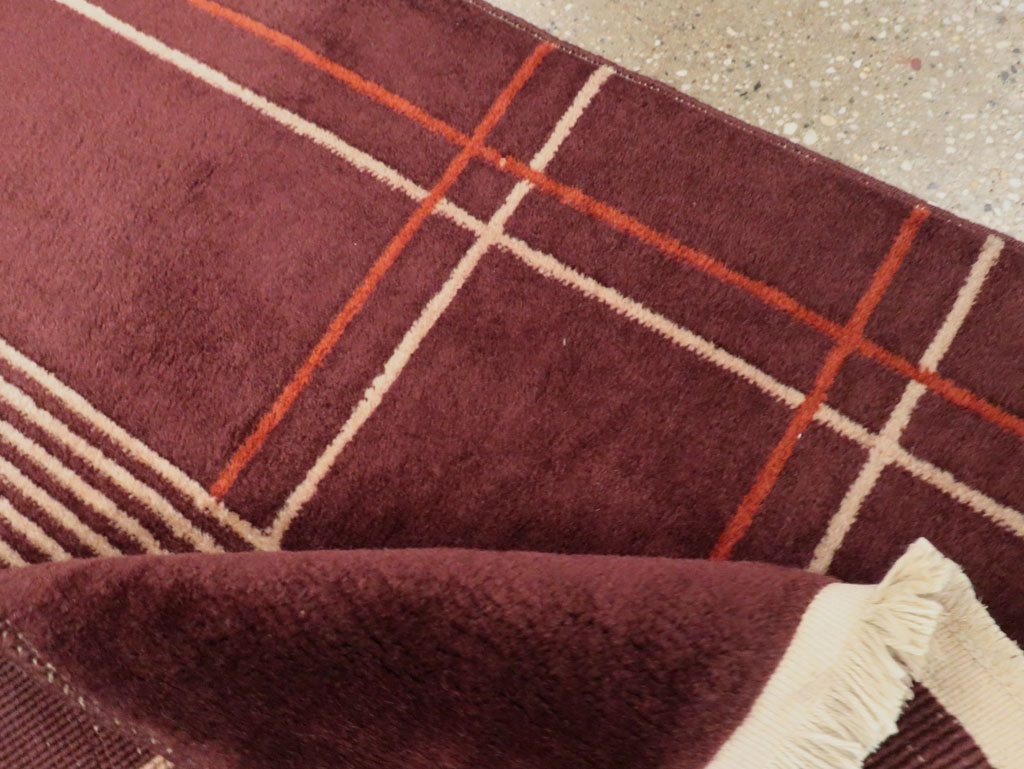 Mid-20th Century Chinese Art Deco Rug, No.30303 - Staging