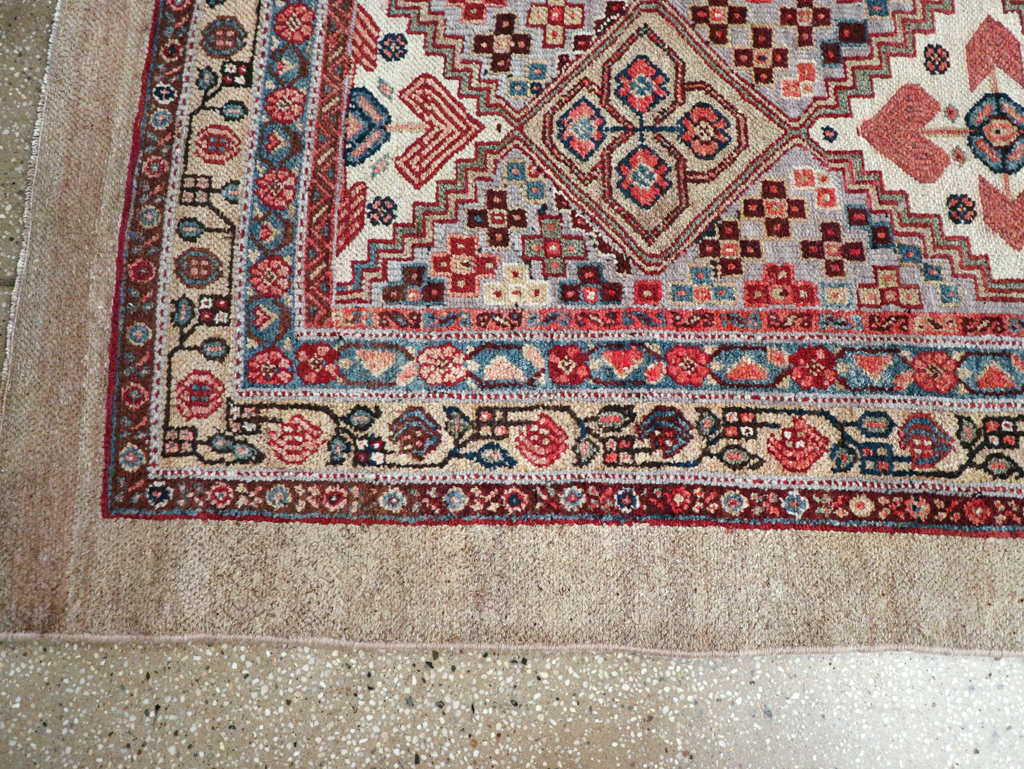 Vintage Persian Serab Long Runner, No.30316 - Staging