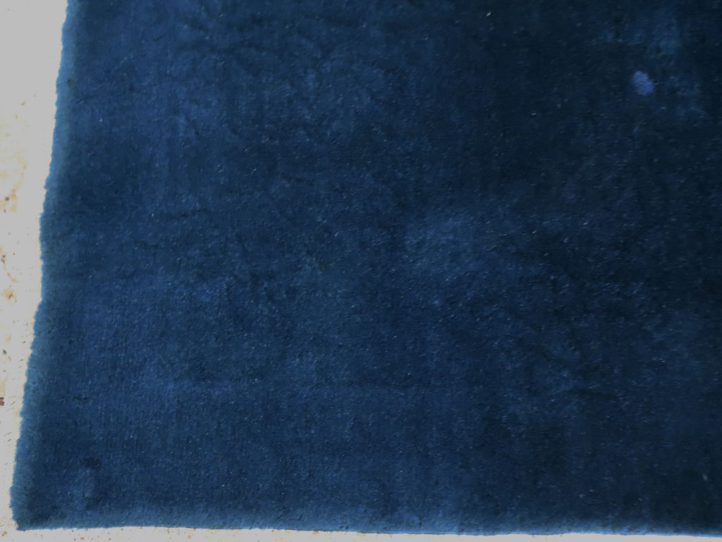 Mid-20th Century Chinese Art Deco Throw Rug, No.30340 - Staging