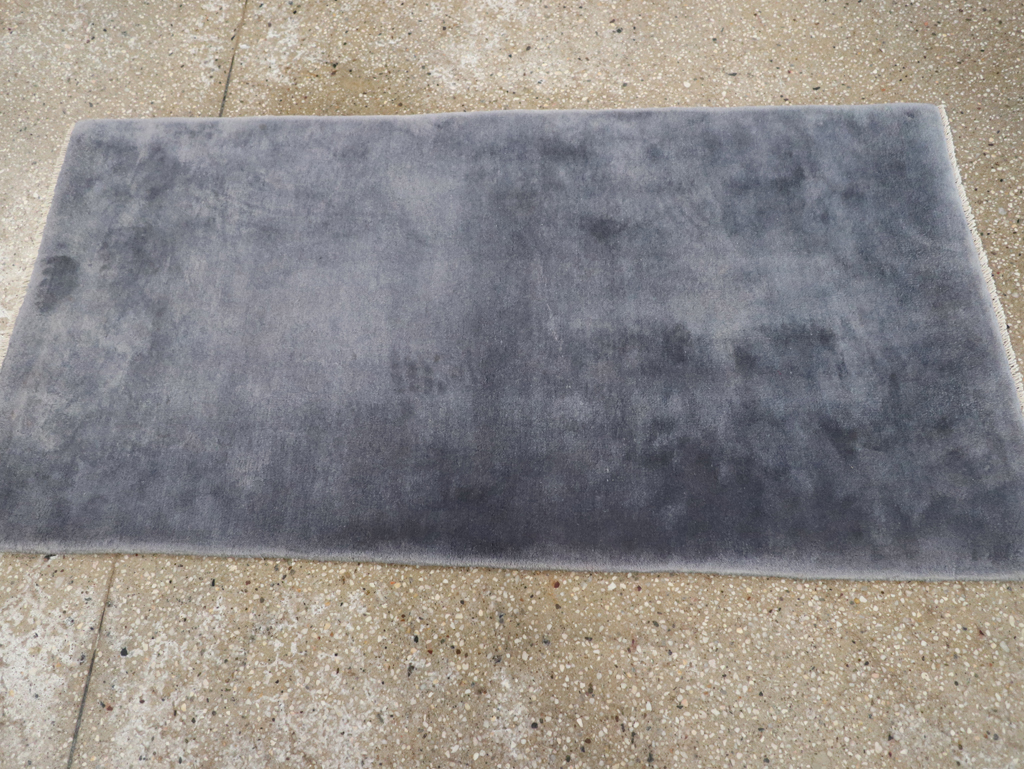 Vintage Chinese Art Deco Throw Rug, No.30346 - Staging