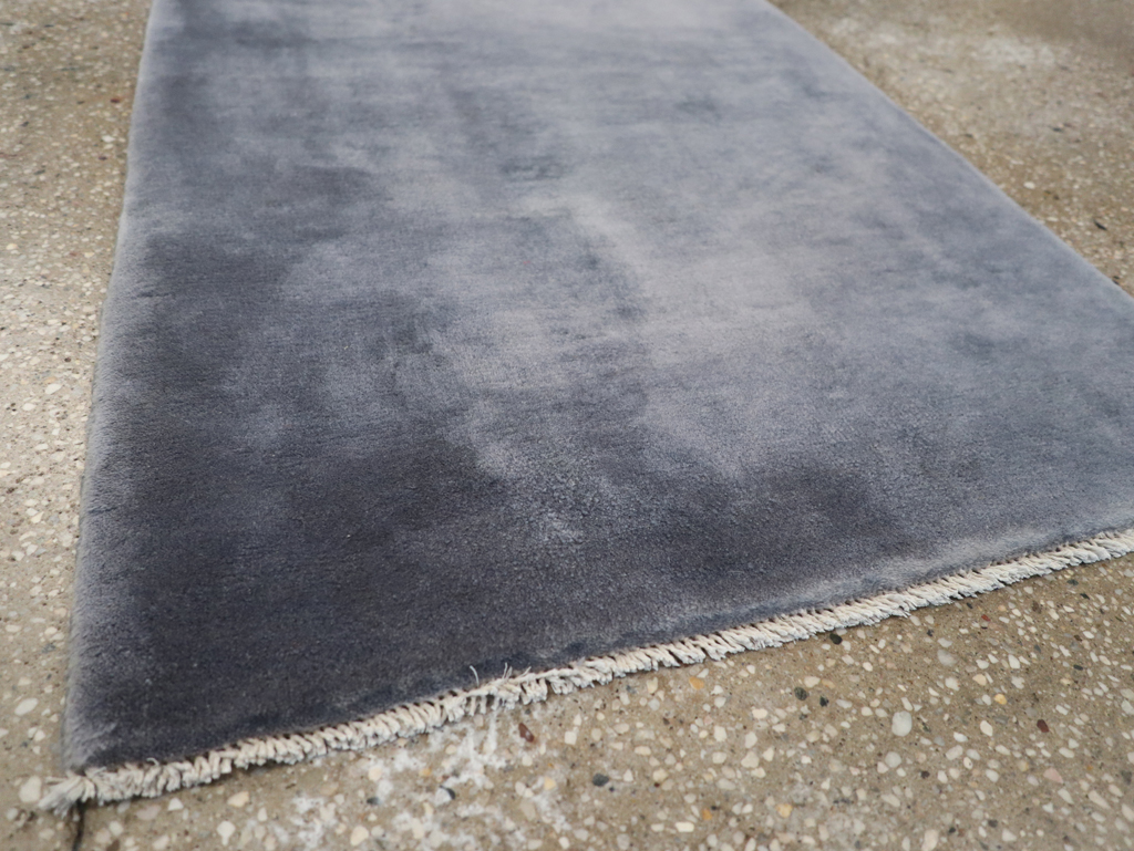 Vintage Chinese Art Deco Throw Rug, No.30346 - Staging