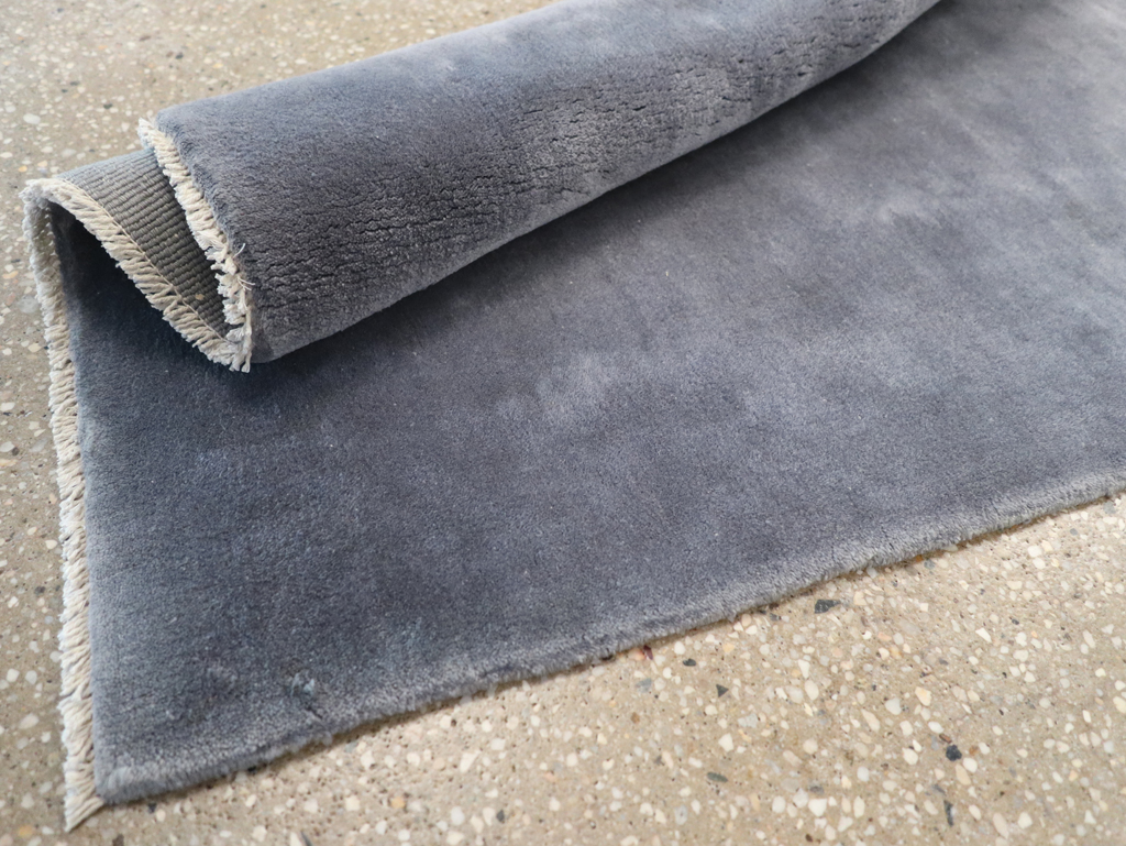 Vintage Chinese Art Deco Throw Rug, No.30346 - Staging