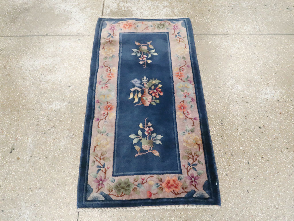 Vintage Chinese Deco Rug, No.30347 - Staging