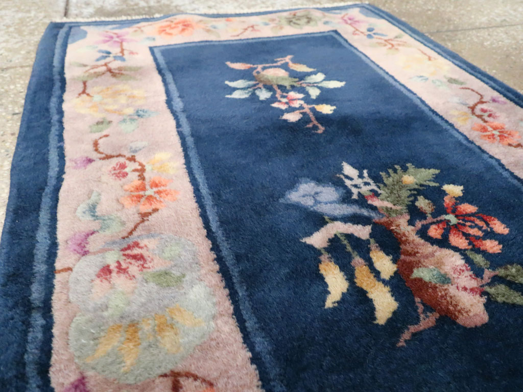 Vintage Chinese Deco Rug, No.30347 - Staging