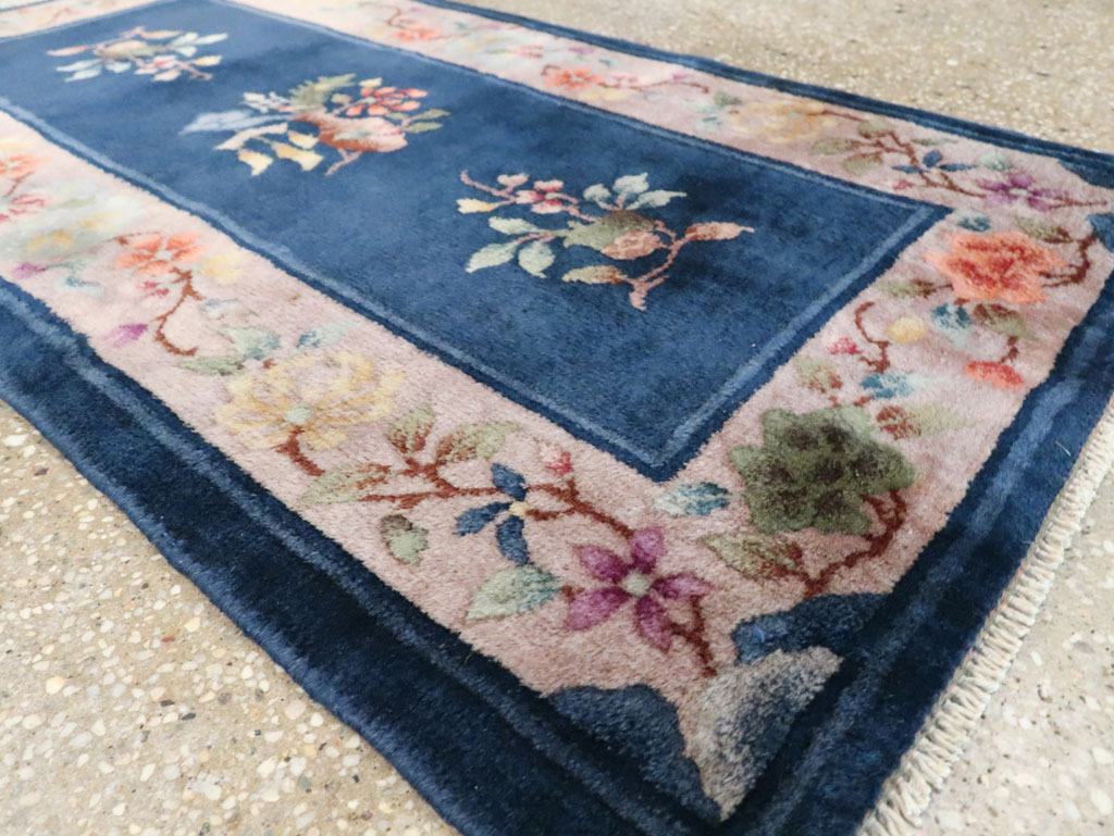 Vintage Chinese Deco Rug, No.30347 - Staging