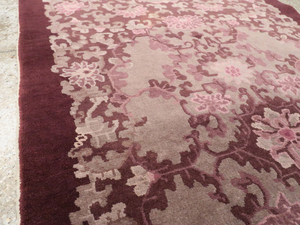 Mid-20th Century Chinese Art Deco Rug, No.30353 - Staging