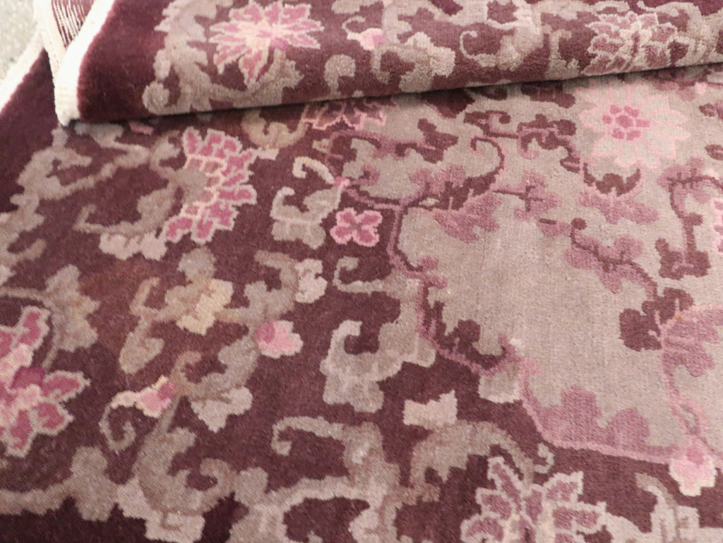 Mid-20th Century Chinese Art Deco Rug, No.30353 - Staging