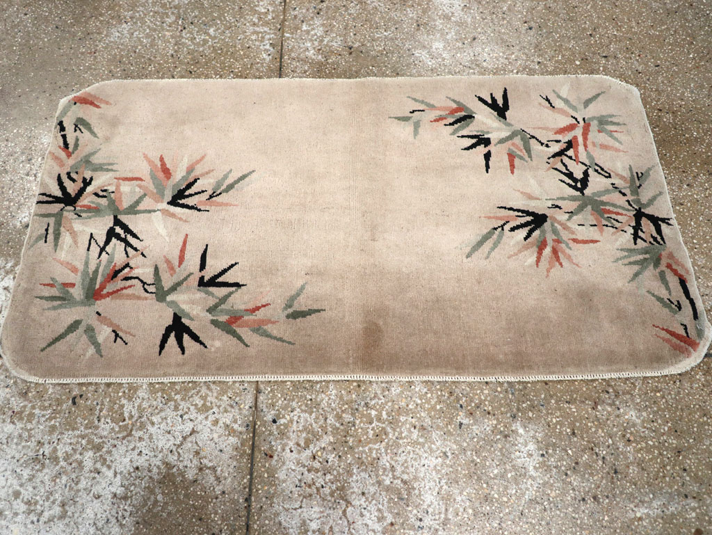 Vintage Chinese Deco Rug, No.30358 - Staging