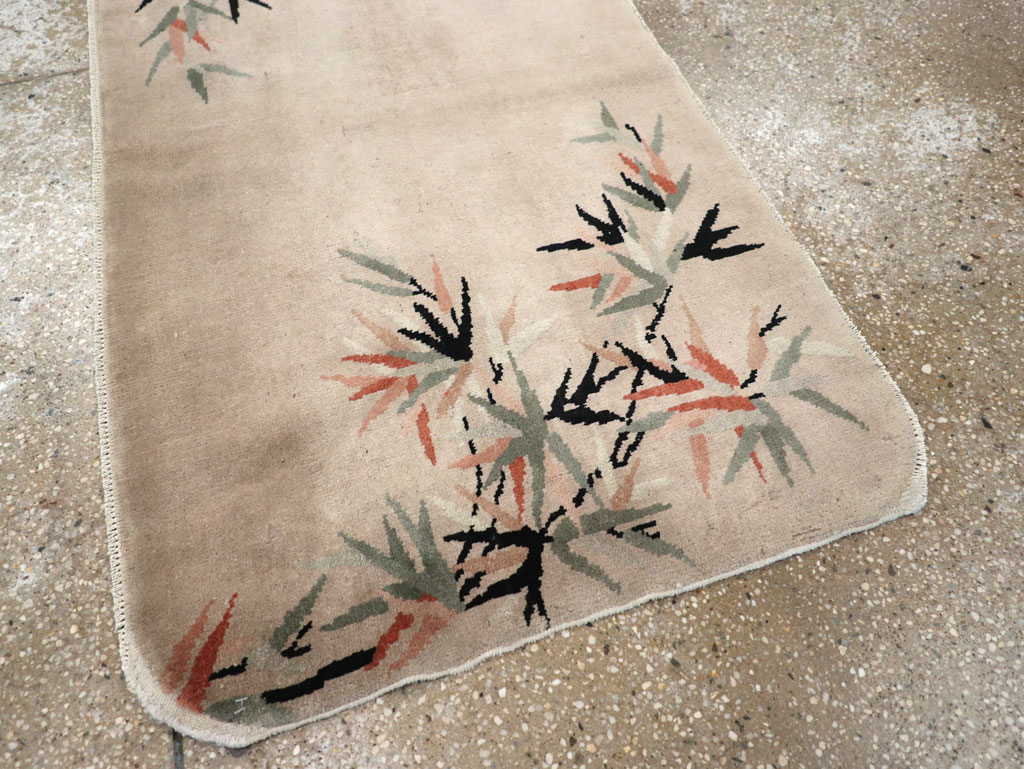 Vintage Chinese Deco Rug, No.30358 - Staging