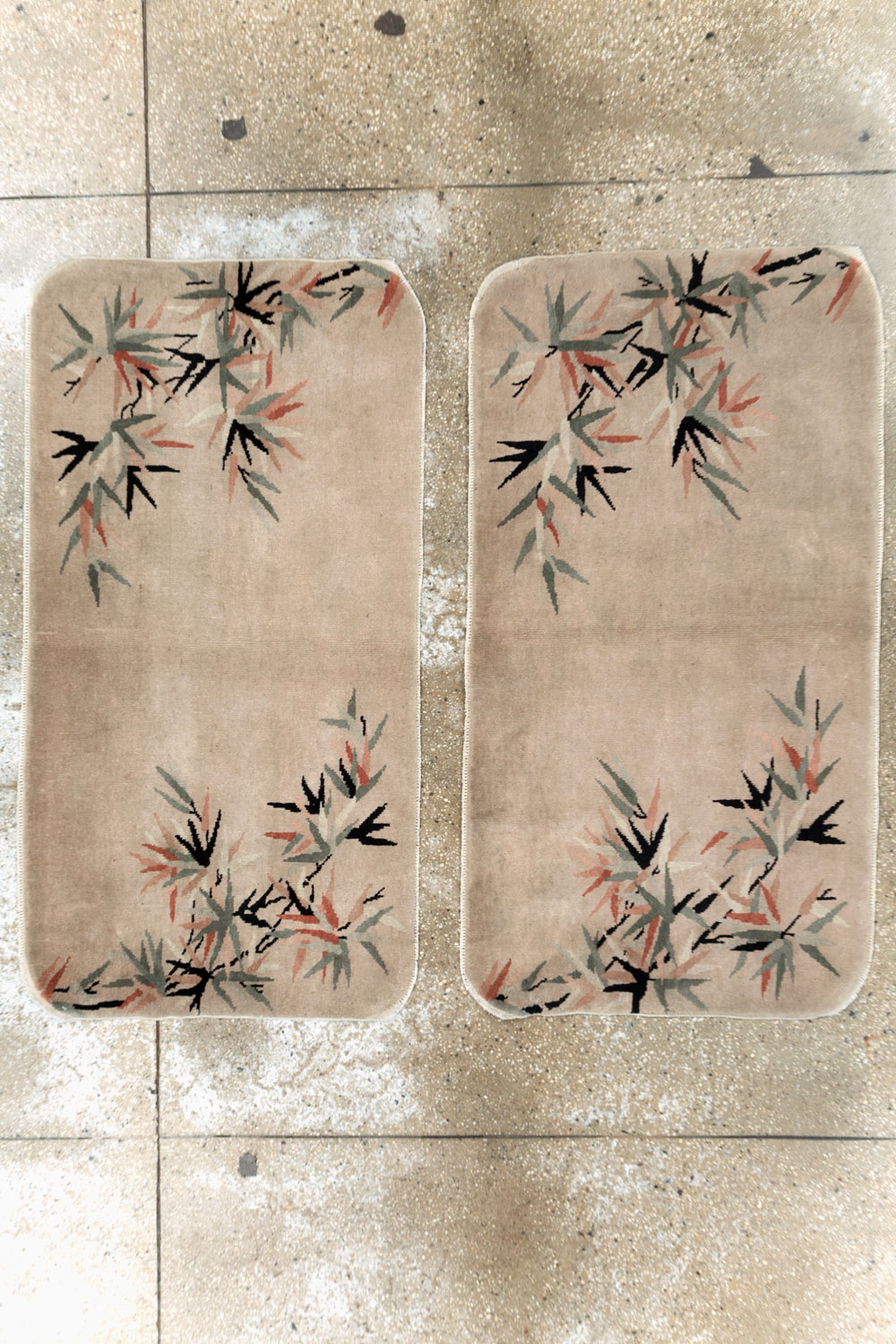 Vintage Chinese Deco Rug, No.30358 - Staging