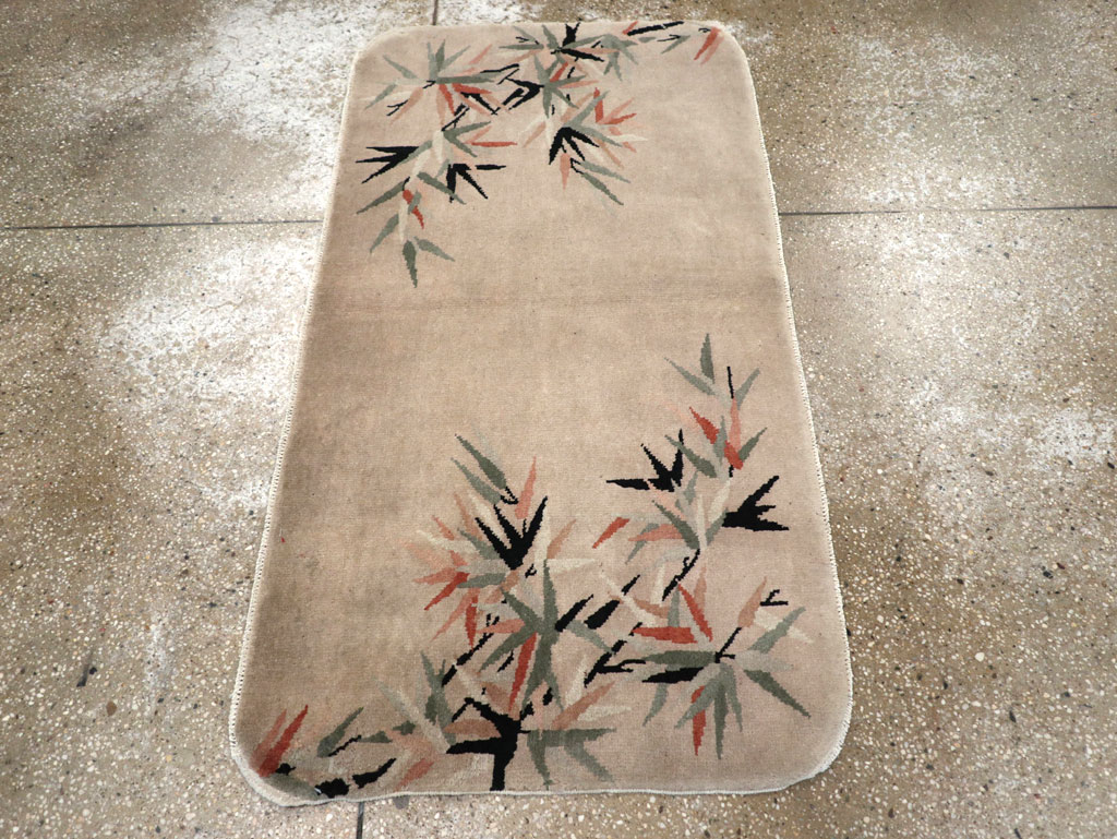 Vintage Chinese Deco Rug, No.30360 - Staging