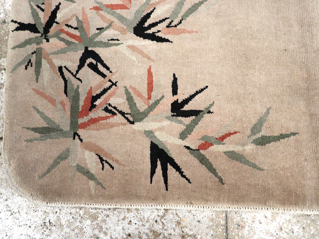 Vintage Chinese Deco Rug, No.30360 - Staging