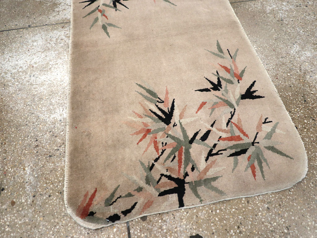 Vintage Chinese Deco Rug, No.30360 - Staging