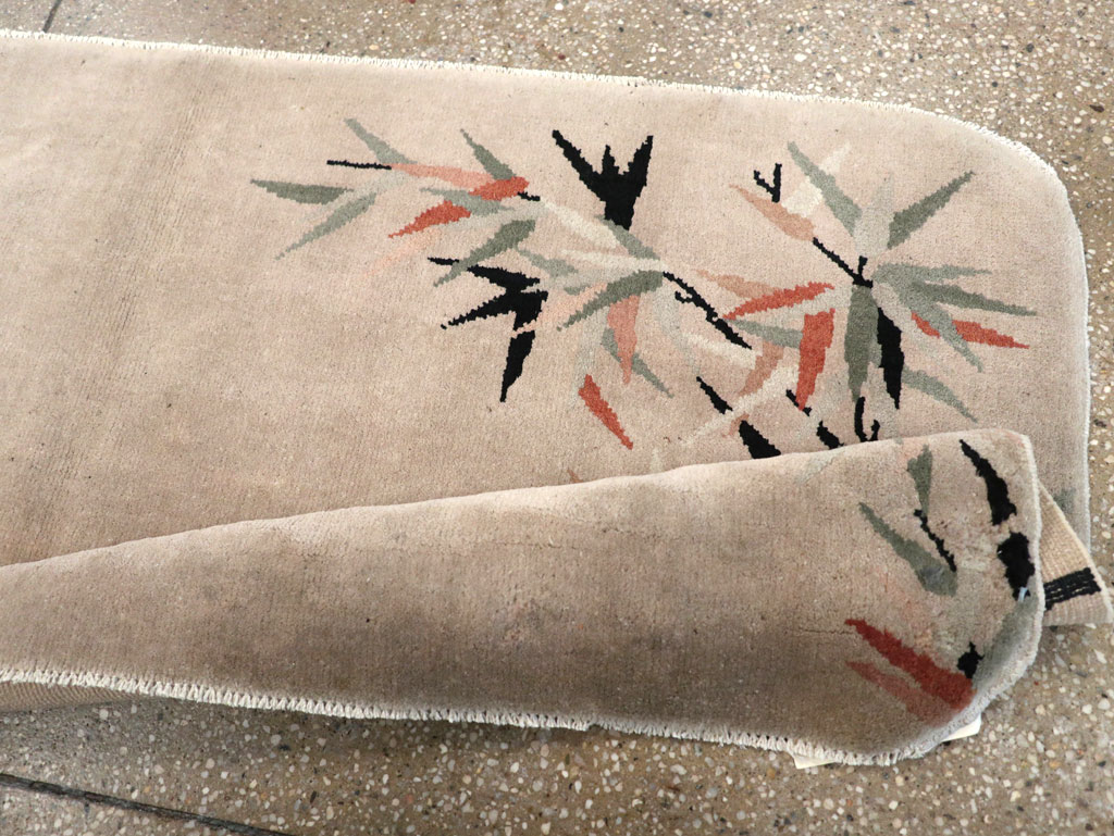 Vintage Chinese Deco Rug, No.30360 - Staging