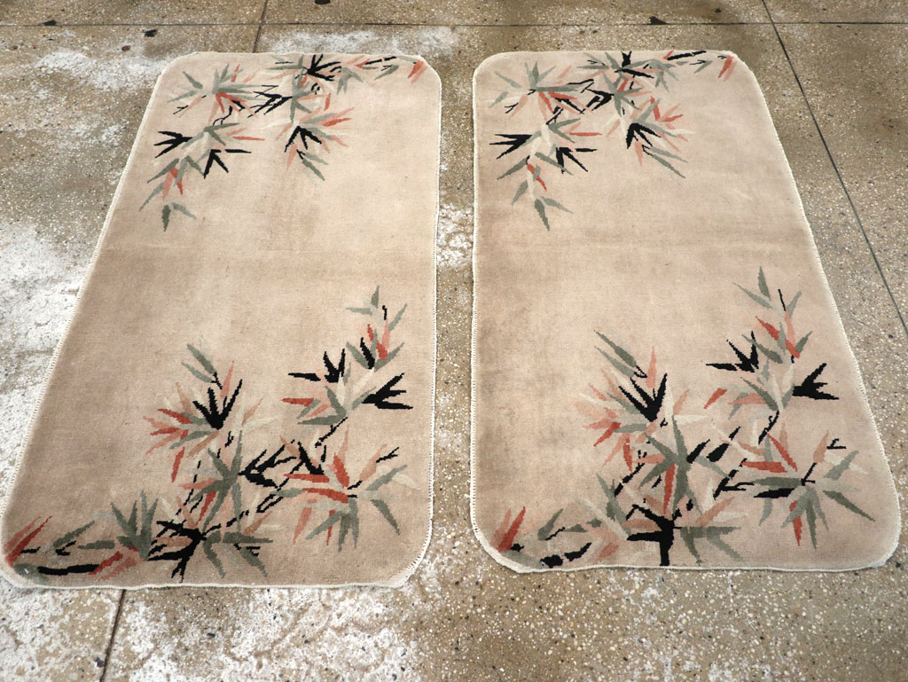 Vintage Chinese Deco Rug, No.30360 - Staging