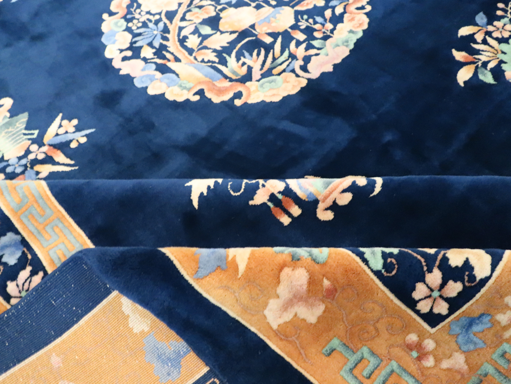 Mid-20th Century  Chinese Art Deco Room Size Carpet, No.30371 - Staging