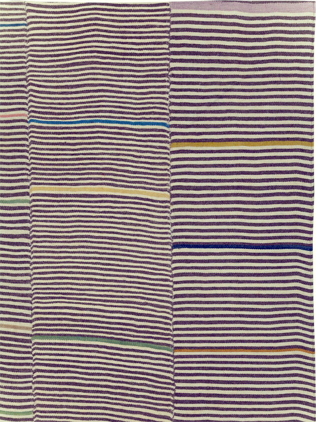 Vintage Perisan Kilim, No.30377 - Staging