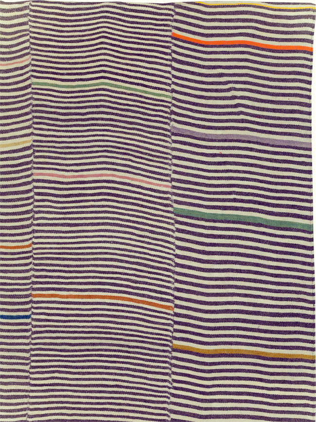 Vintage Perisan Kilim, No.30377 - Staging