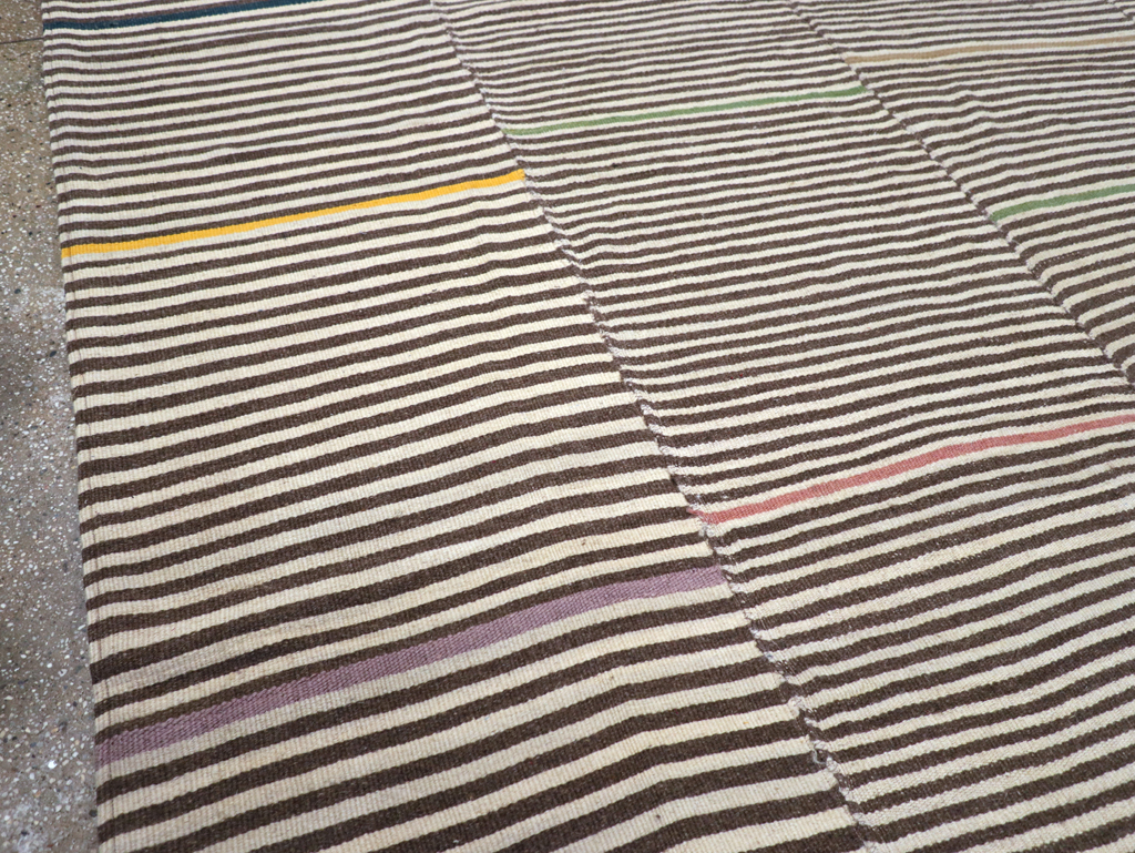 Vintage Perisan Kilim, No.30377 - Staging