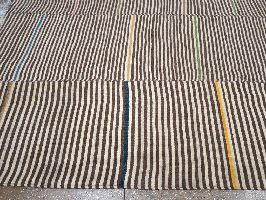 Vintage Perisan Kilim, No.30377 - Staging