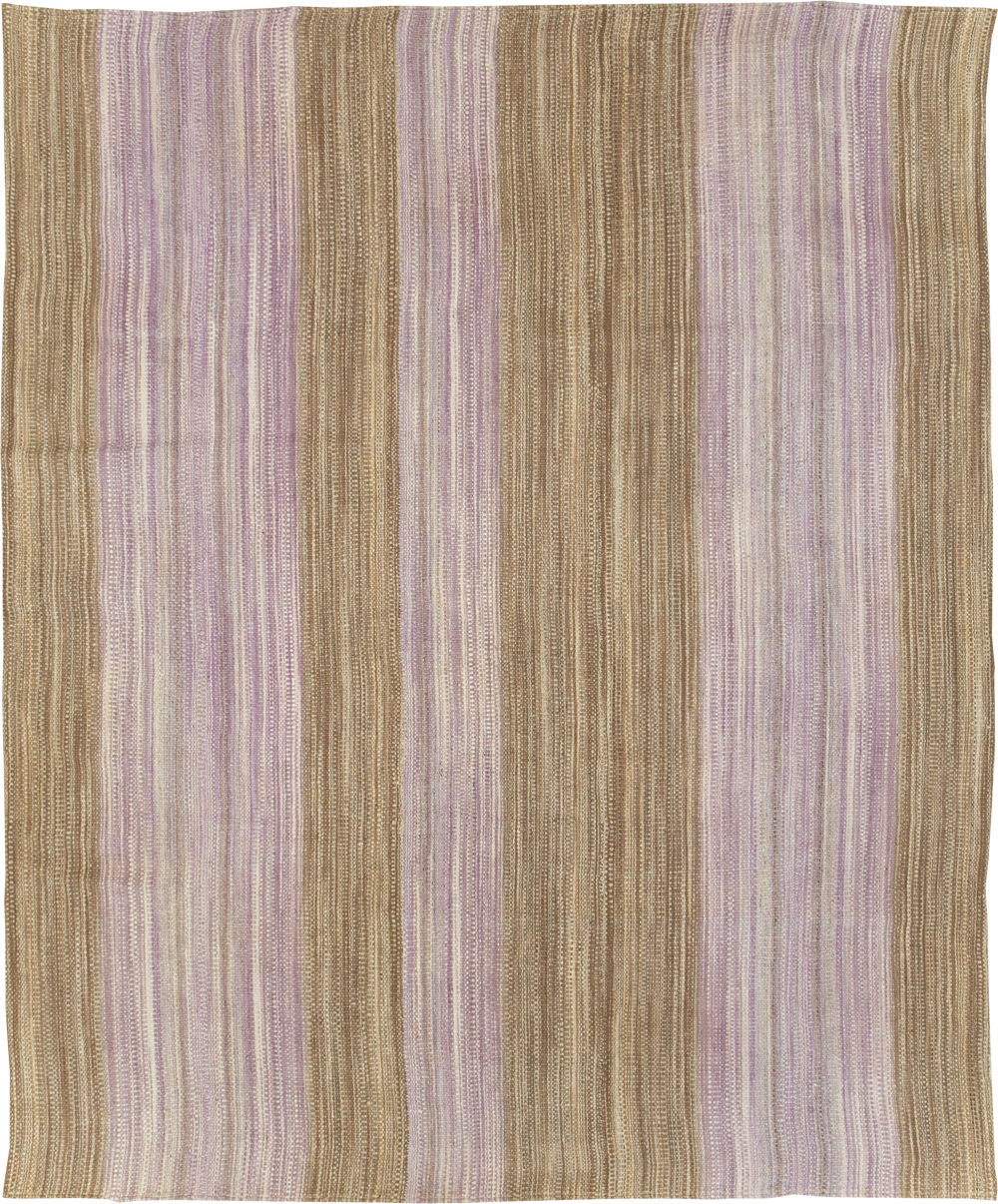 Vintage Persian Flatweave, No.30383 - Staging