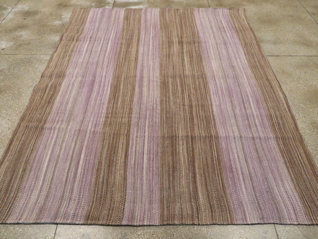 Vintage Persian Flatweave, No.30383 - Staging