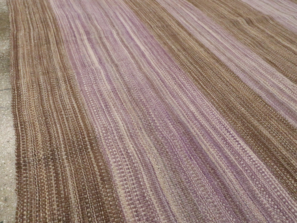 Vintage Persian Flatweave, No.30383 - Staging