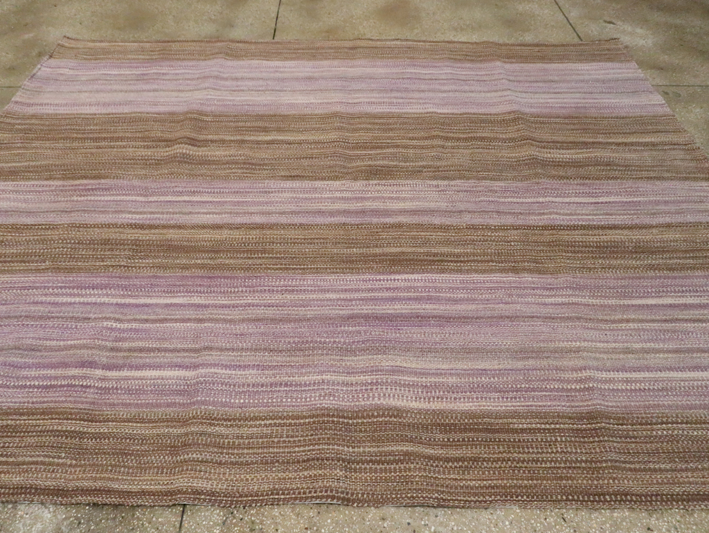 Vintage Persian Flatweave, No.30383 - Staging