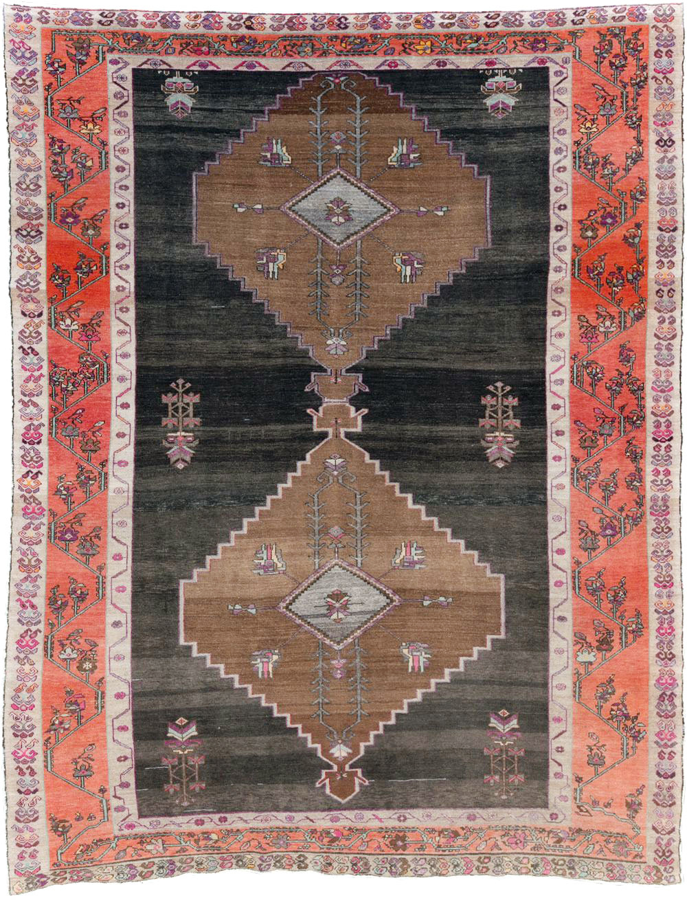 Vintage Anatolian Carpet, No.30392 - Staging