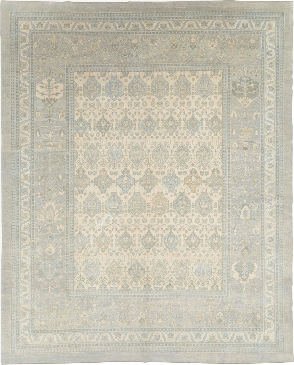 Vintage Turkish Anatolian Large Carpet, No.30409 - Staging