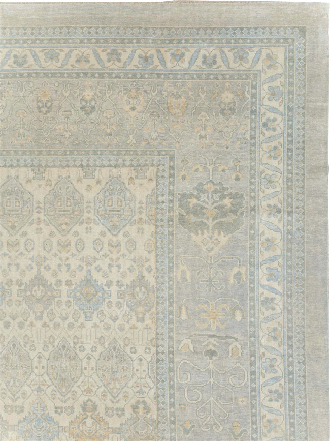 Vintage Turkish Anatolian Large Carpet, No.30409 - Staging