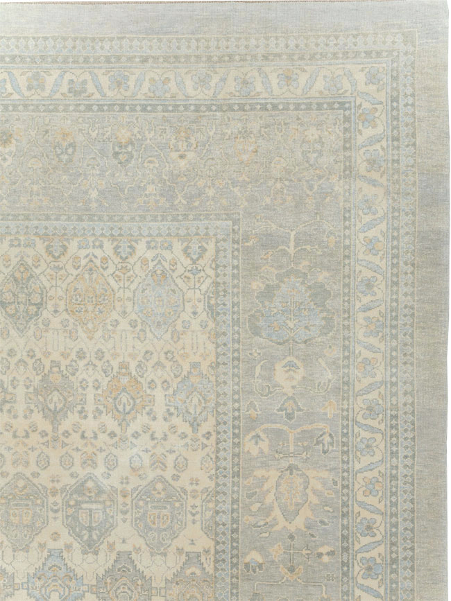 Vintage Turkish Anatolian Large Carpet, No.30409 - Staging
