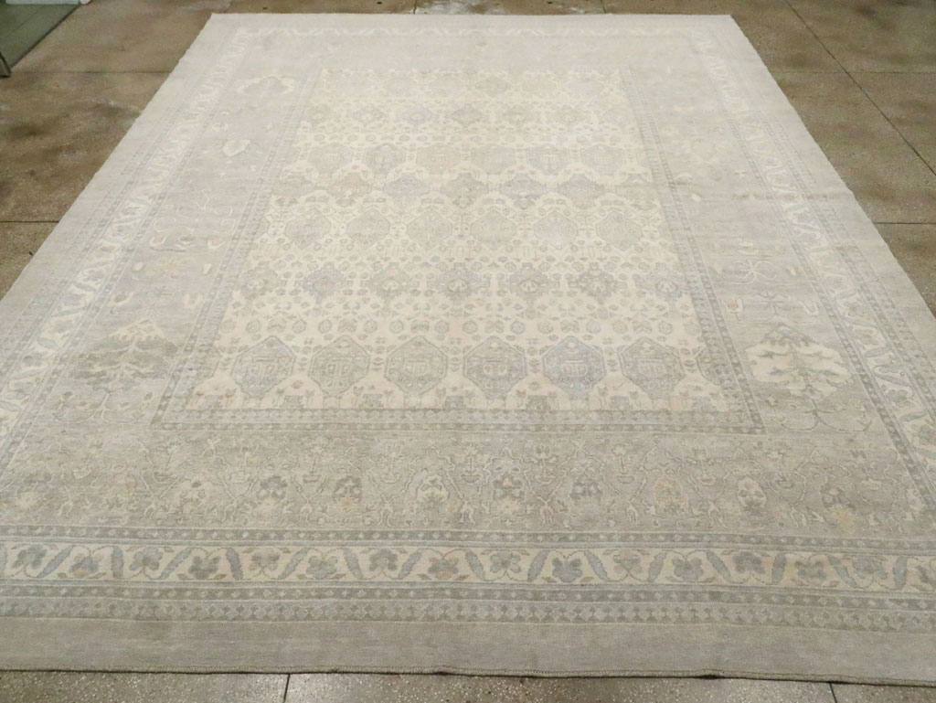 Vintage Turkish Anatolian Large Carpet, No.30409 - Staging